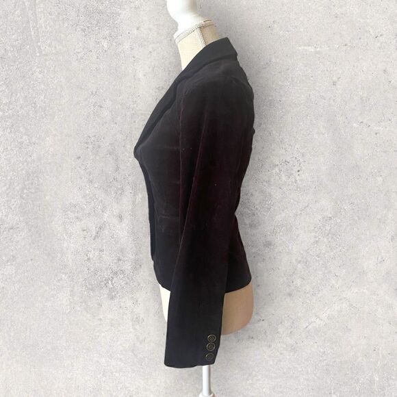 Divided H & M| EUC Women’s Corduroy Jacket Black Size 4 - Picture 6 of 7